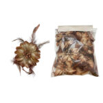 Feathered Spiky Fabric Flower Motif - Image 6