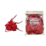 Feathered Spiky Fabric Flower Motif - Image 19