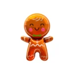 Ginger Bread Man Foil Balloon