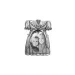 Vintage Gown Photo Frame