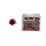 Sheer Organza Rose Motif - Image 4