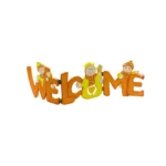 Colored Welcome Fence