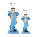 Standing Ladybird Wooden Decor - Image 6