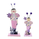 Standing Ladybird Wooden Decor - Image 3