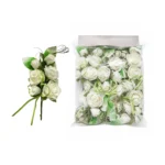 Elegant Foam Rose Motif - Image 5