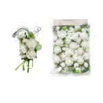 Elegant Foam Rose Motif - Image 6