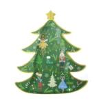 Christmas Tree Carton Plate