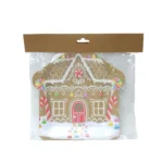 Christmas Bread house Carton Plate - Image 2