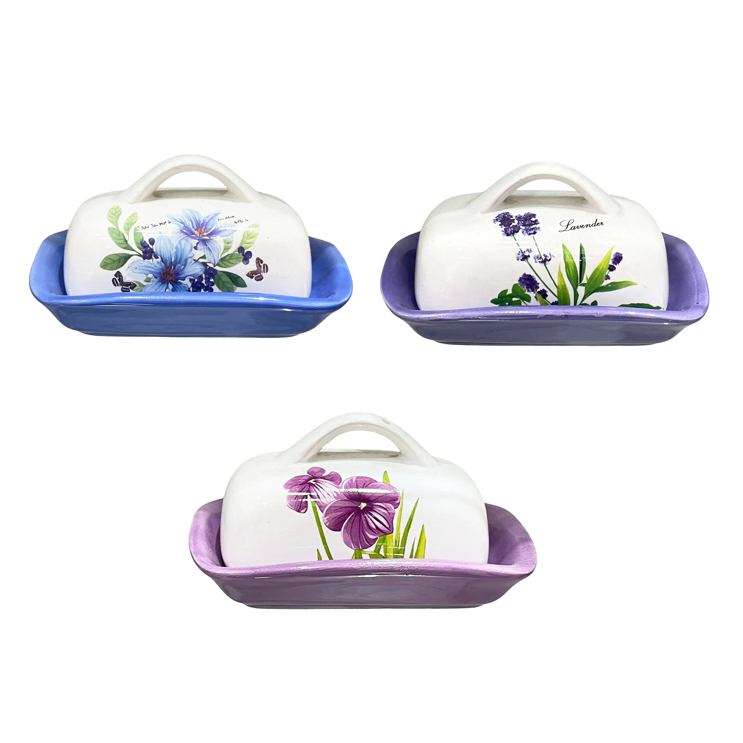 DFC03335 Set Of Butter Dish & Cover - Image 1