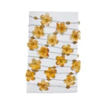 Transparent Flower On Wire Decoration - Image 4