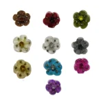 Shimmer Netting Jeweled Motif