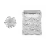 Satin & Rhinestone Flower Motif - Image 3