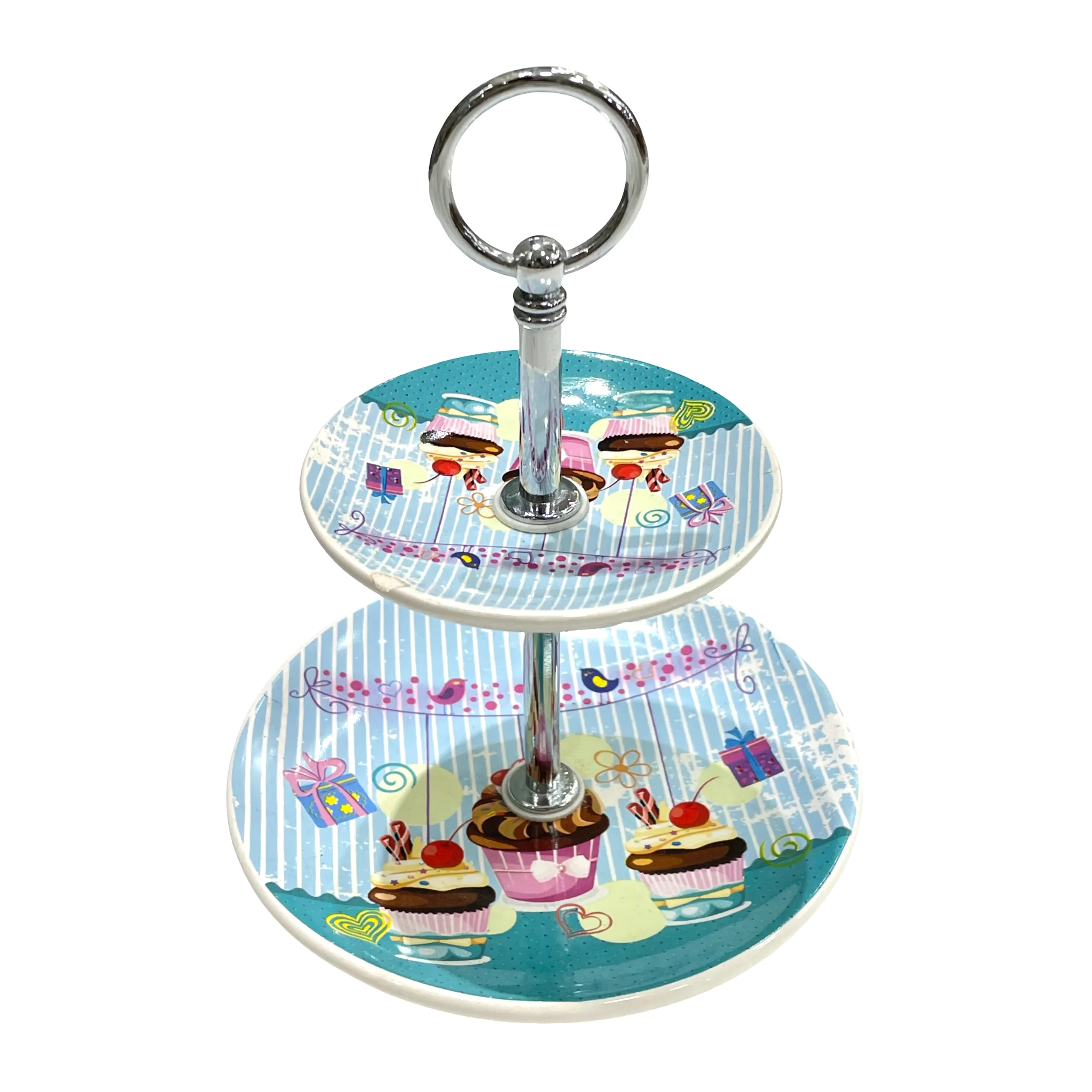 image00074 Mini Two Tiers Cupcake Holder - Image 1