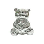 Metallic Bear Money Bank
