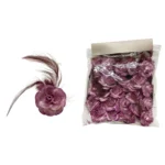 Sparkling Feathered Rose Motif - Image 3