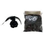 Sparkling Feathered Rose Motif - Image 4