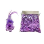 Sparkling Feathered Rose Motif - Image 10