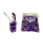 Sparkling Feathered Rose Motif - Image 13