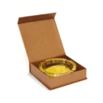 Round 3D Crystal Ashtray - Image 5