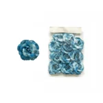 Glittered Velvet Flower Motif - Image 2