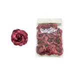 Glittered Velvet Flower Motif - Image 6