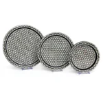 Wooden Colored Arabesque Round Tray