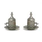 Holder/Saucer & Cover Coffee Cup - Image 3