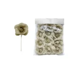 Soft Jute Flower Motif - Image 2