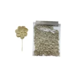 Natural Two‑Layer Jute Flower Motifs – 50pcs Pack - Image 3