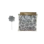 Natural Two‑Layer Jute Flower Motifs – 50pcs Pack - Image 5