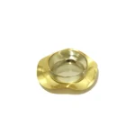 Set Of Wavy Coaster & Rimmed Glass Bowl - Image 2