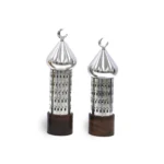 Wooden Base Moon Knob Bakhoor Decoration - Image 3