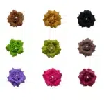 Velvet Jewel Flowers Motif