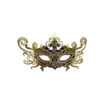Crowned Cat Eye Mask Motif - Image 5