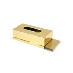 Aluminum Hammered Tissue Box - Image 3