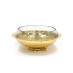 Alu Hammered Ripple Glass Bowl – 30.5 cm Decorative - Image 2