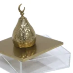 Hammered Knob Stainless Cover Square Plexi Box - Image 4