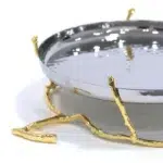 Gold ALU Branch Silver Hammered Plater - Image 2