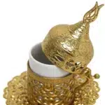 Holder/Saucer & Cover Coffee Cup - Image 4