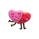 Mini Love Hug Foil Hears Foil Balloon