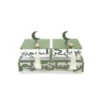 "Ramadan Karim" Stand with Two Transparent Canisters & Tassel - Image 3