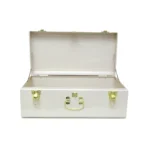 Gold & Silver Lock Metal Trunk - Image 5