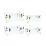 Transparent Acrylic Trunk with Metallic lock
