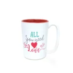 Love Writing White Mug - Image 5