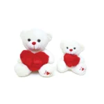 "I Love You" Red Heart White Bear Plush Toy