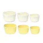 Round Woven Basket set of 3