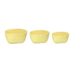 Rectangle Woven Basket set of 3 - Image 2