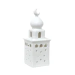 White Mosque Tower Ceramic Deco - Image 2