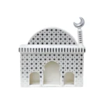 printed Pattern White Three Doors Mosque - Image 2