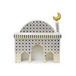 printed Pattern White Three Doors Mosque - Image 3